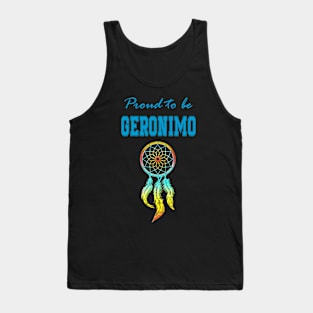 Native American Geronimo Dreamcatcher 48 Tank Top